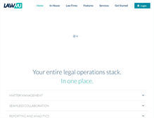Tablet Screenshot of lawvu.com